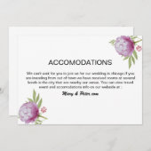 Trouwaccommodatiekaart Kaart (Voorkant / Achterkant)