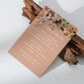 Trouwaccommodaties | Muted Peach Beige & QR Informatiekaartje