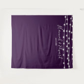 Trouwachtergrond, fotorekwisiet, aangepaste achter wandkleed (Voorkant (horizontaal))