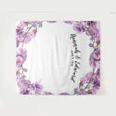 Trouwachtergrond, fotorekwisiet, op maat gemaakte  wandkleed (Voorkant (horizontaal))