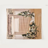 Trouwachtergrond Wandkleed (Voorkant (horizontaal))