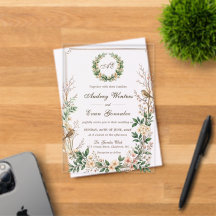 Trouwacryl Botanische Tuin Vogels & Bloemen