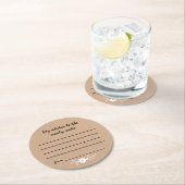 Trouwadvies Papier Onderzetter (Insitu)