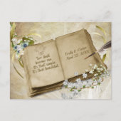 Trouwalbum Save The Date Briefkaart (Voorkant)
