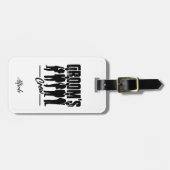 Trouwambassadeurs Uitvaartcadeau voor Bruidegom Bagagelabel (Voorkant horizontaal)