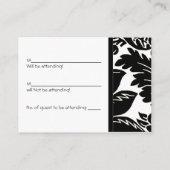 Trouwantwoord Kaarten | D1 (Achterkant)