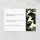 Trouwantwoord Kaarten | D6 (Achterkant)