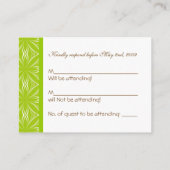 Trouwantwoord Kaarten | F1 (Achterkant)