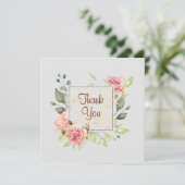 Trouwappartement Bedankkaartje Bedankkaart (Staand voorkant)