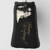 Trouwbal Bruid & Bruidegom golfbal Golfheadcover (Draai 90)
