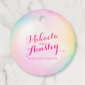 Trouwballonnenfles instructie aquarel labels (Achterkant)