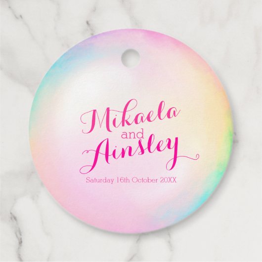 Trouwballonnenfles instructie aquarel labels (Achterkant)