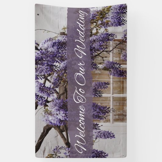 Trouwbanner Spandoek (Verticaal)