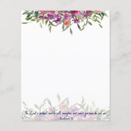 Trouwbare waterverf florale achtergrond