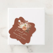 Trouwbedankingen herfst  bedankjes labels (In situ)