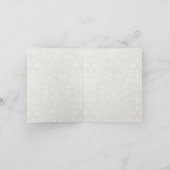 Trouwbedankje Antiek Vintage Bedankkaart (Binnen)