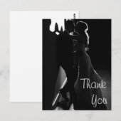 Trouwbedankje Post Kaarten (Voorkant / Achterkant)