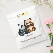 Trouwbeer Aardig Koppel Bedankzakje (Gezegeld)