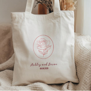 Trouwbegroeting Klassieke Erfgoedtuin Tote Bag