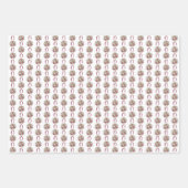 Trouwbel Bloemen Bruidsboeket Bruidsboeket Inpakpapier Vel (Voorkant)