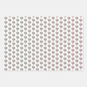 Trouwbel Bloemen Knoopsgat Boeket Bruids- Inpakpapier Vel (Voorkant 3)