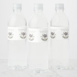 'Trouwbellen & Golfballen' Trouwcadeau Geschenk Waterfles Etiket