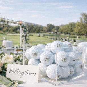 'Trouwbellen & Golfballen' Trouwcadeau  Golfballen