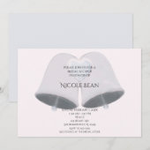 Trouwbellen & Hart Verlovings Bruidsfeest Kaart (Voorkant / Achterkant)