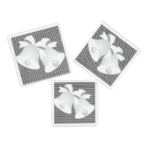 Trouwbellen Set van 3 Acryl Cadeaubakken
