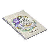 Trouwbelofte aangepast gastenboek notitieboek (Rechterzijde)