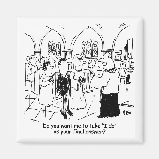 Trouwbeloften - Ik Doe Als Eindantwoord Magneet (Voorkant)