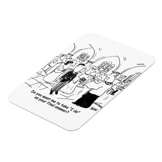 Trouwbeloften - Ik Doe als het Eindantwoord Magneet (Linkerzijde)