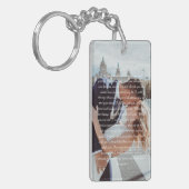 Trouwbeloften Sleutelhanger (Voorkant Links)