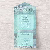 Trouwbeloften Verlengen Wilde Zwanen All In One Uitnodiging (Binnen)