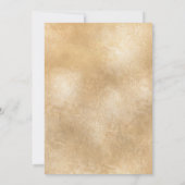 Trouwbestemming Gouden Wereldkaart Frame Kaart (Achterkant)