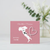 Trouwbestemming Italië Bewaar de Datum Save The Date (Staand voorkant)