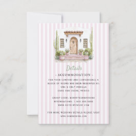 Trouwbestemming Mexico | Details RSVP kaart