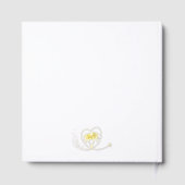 Trouwbestemming Paspoort Palm Tree Dank u Gastenboek (Achterkant)