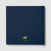 Trouwbestemming Paspoort Palm Tree Dank u Gastenboek (Achterkant)