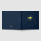 Trouwbestemming Paspoort Palm Tree Dank u Gastenboek (Volledig)