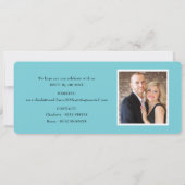 Trouwbestemming Rhodos Ticket Kaart (Achterkant)