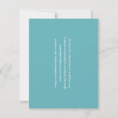 Trouwbestemming Santorini Bewaar de datum Save The Date (Achterkant)