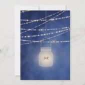 Trouwbestemming Wereldkaart Licht Kaars en Hart  Kaart (Achterkant)