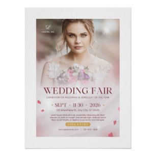 Trouwbeurs Poster – Elegante Bruidsexpositie De
