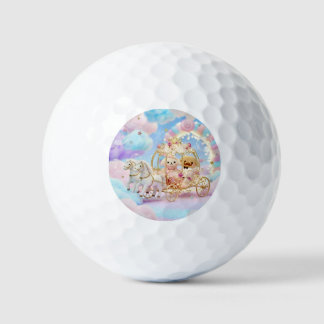Trouwbeurt Sprookjesachtige Koets met Mopshondje Golfballen