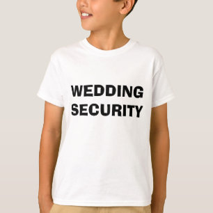 Trouwbeveiliging T-shirt