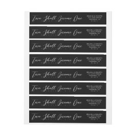 Trouwbijbelvers 2 zal één schrift worden