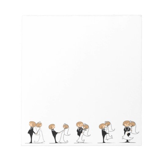 trouwbiljetten notitieblok (Voorkant)