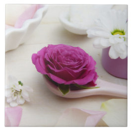 Trouwbloemen bloeien romantische bestemming van de tegeltje