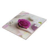 Trouwbloemen bloeien romantische bestemming van de tegeltje (Zijkant)